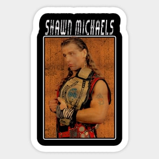 Vintage Shawn Michaels Sticker